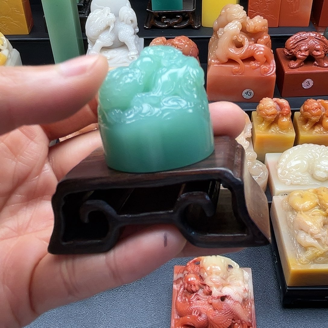 寿山石印石这就是为什么在这里