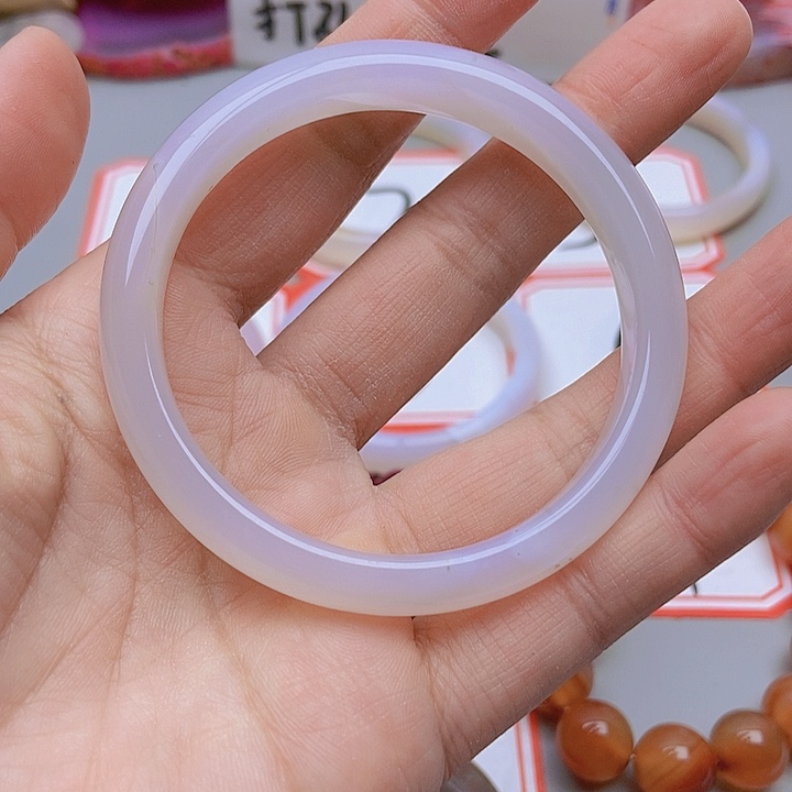 【闪购商品】玛瑙/玉髓珠宝半成品未镶嵌平****9