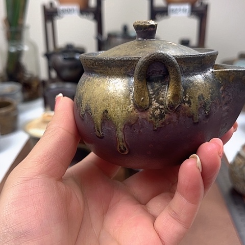 新*礼柴烧茶具柴烧茶具