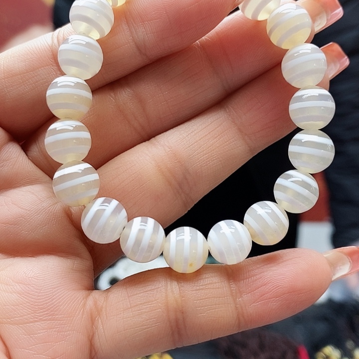 玛瑙/玉髓颈饰合金