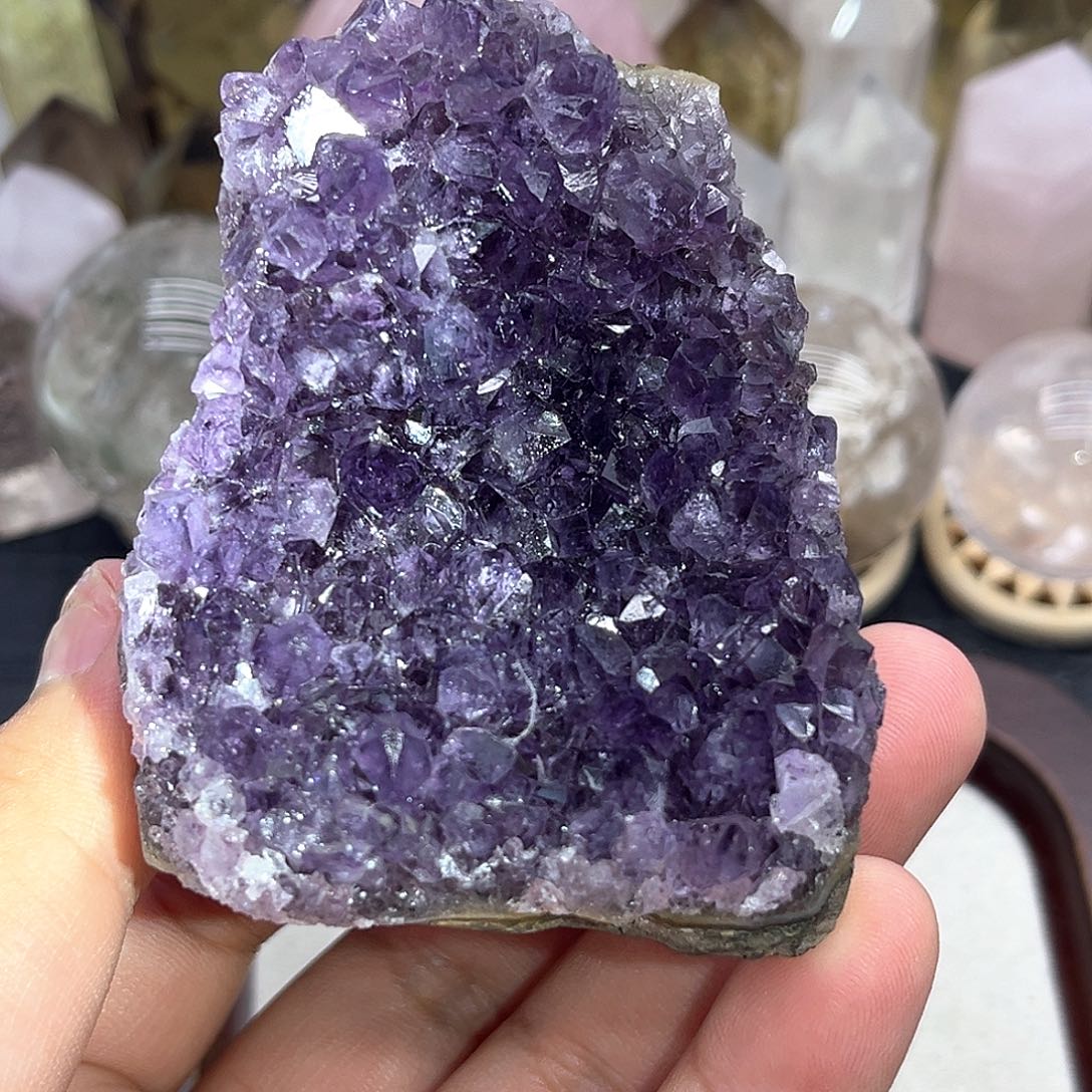 珠宝半成品未镶嵌水晶1 巴西紫晶镇