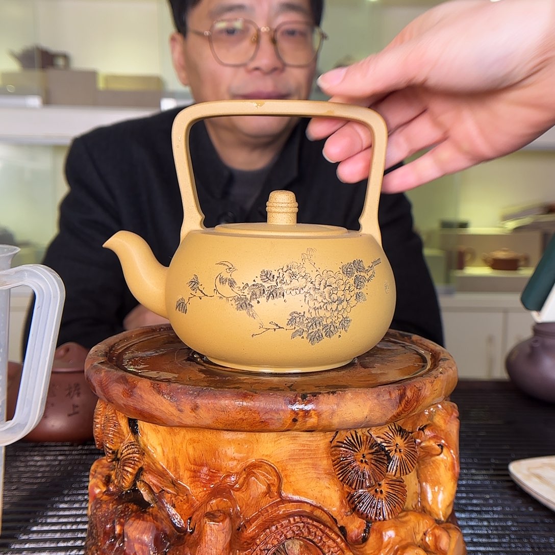 茶壶紫砂吴六君老师紫砂壶600cc