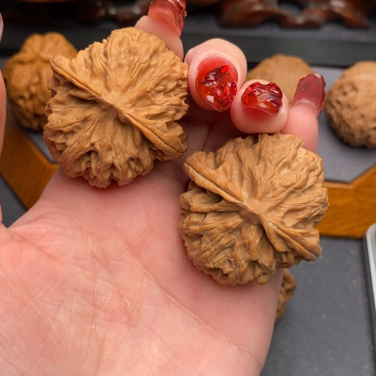 【闪购商品】文玩核桃吊坠苹果园40全品