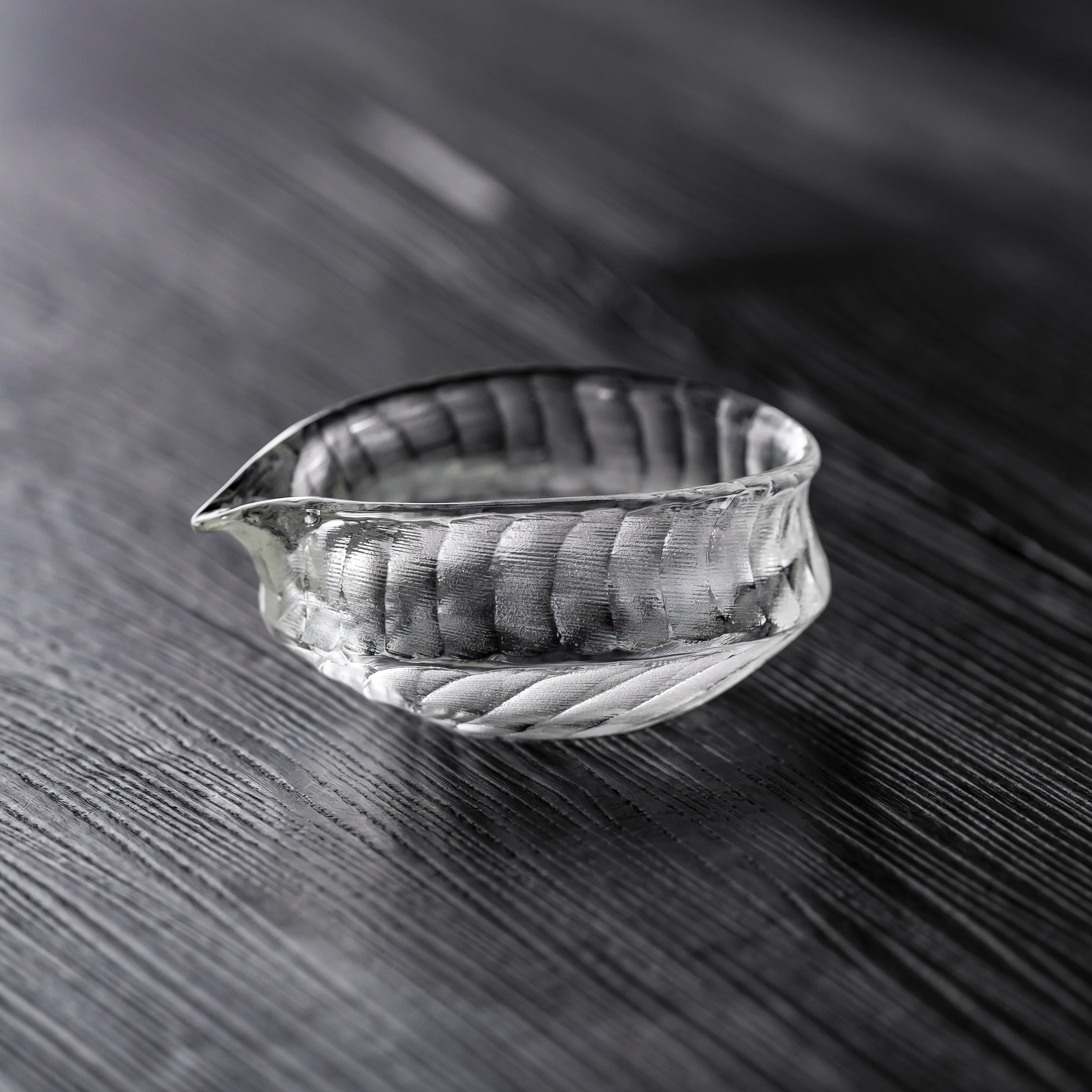 【物问】水晶扁舟2号 公道杯（直径10cm，高5.5cm 容量150ml）