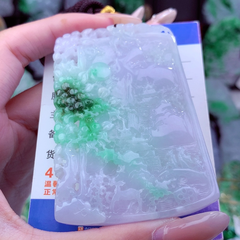 【闪购商品】翡翠颈饰未镶嵌挂件