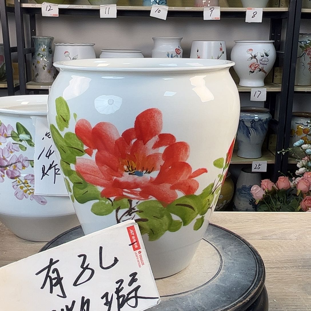 罐1xc景德镇陶瓷花盆