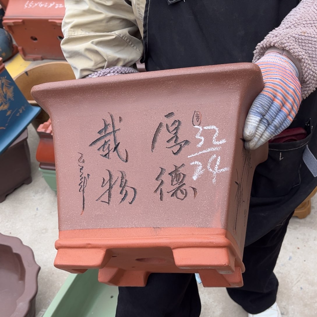 紫砂花盆盆景艺术