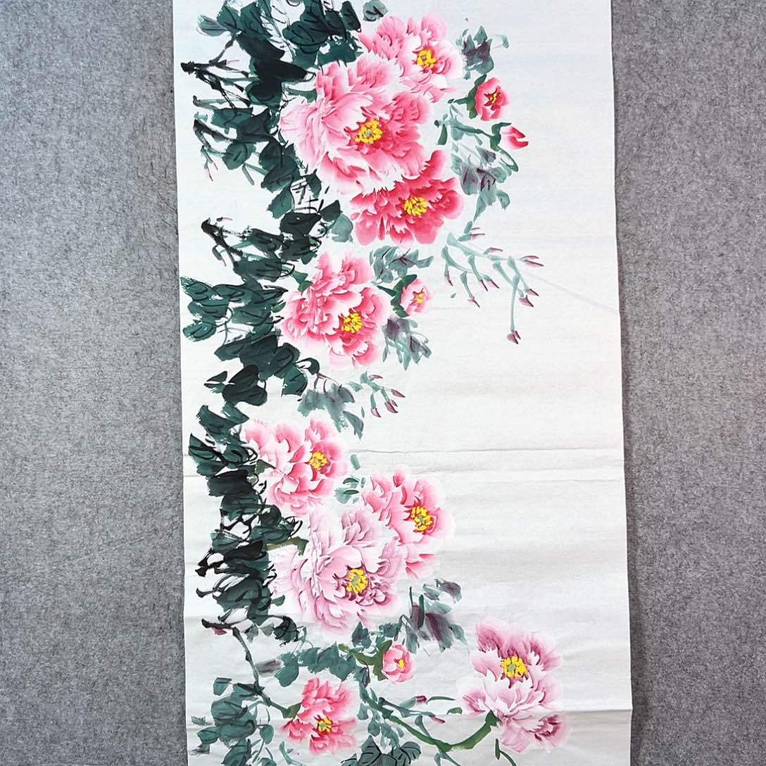 国画659 牡丹花盛开时最美丽