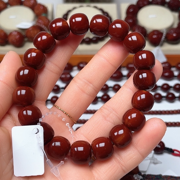 橄榄核手串用****0玉化老型