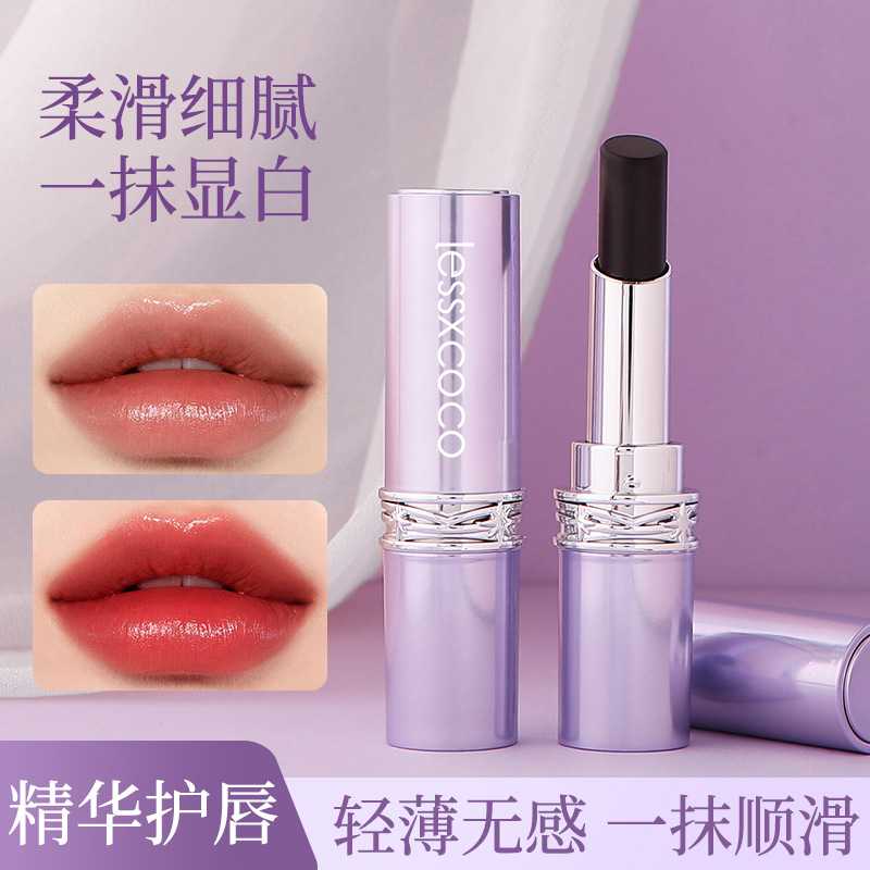 LESSXCOCO黑玫瑰魔法不易沾杯口红 丝绒柔雾哑光滋润保湿不易沾杯