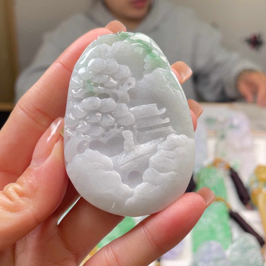 翡翠吊坠(不含链)未镶嵌
