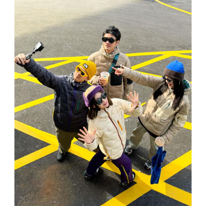 【蛋蛋】顶流！大头同款！秋冬葫芦纹吐司服新国标90白鸭绒羽绒服外套