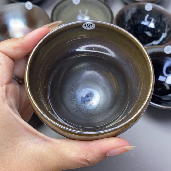 茶盏建窑建盏柴烧主人杯