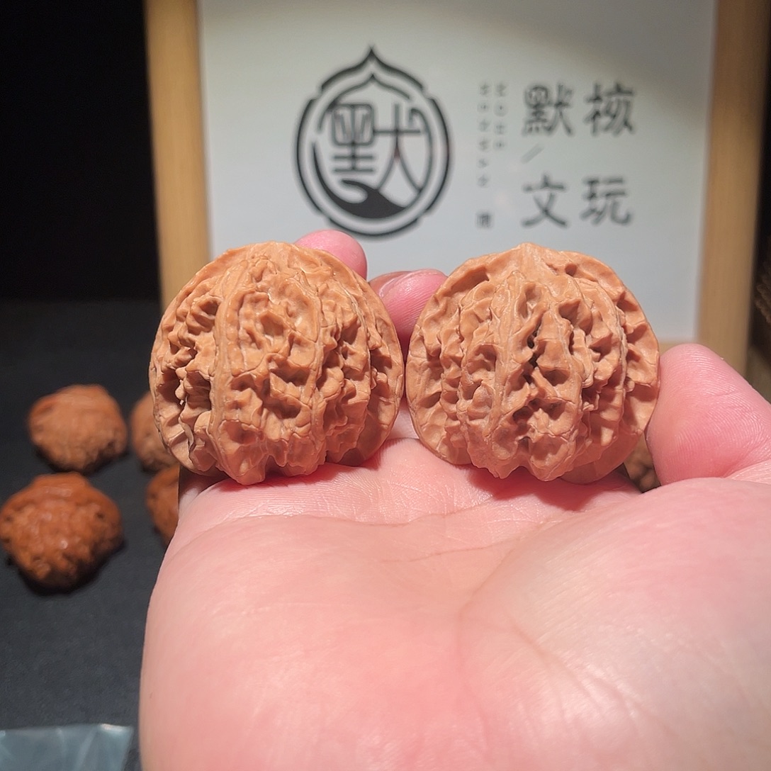 吊坠文玩核桃41全品苹果园