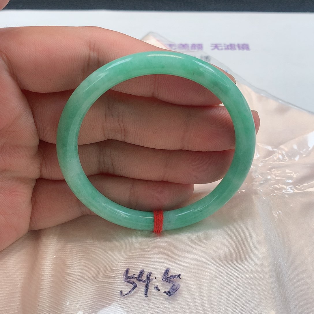 翡翠手镯（圆镯）未镶嵌287号