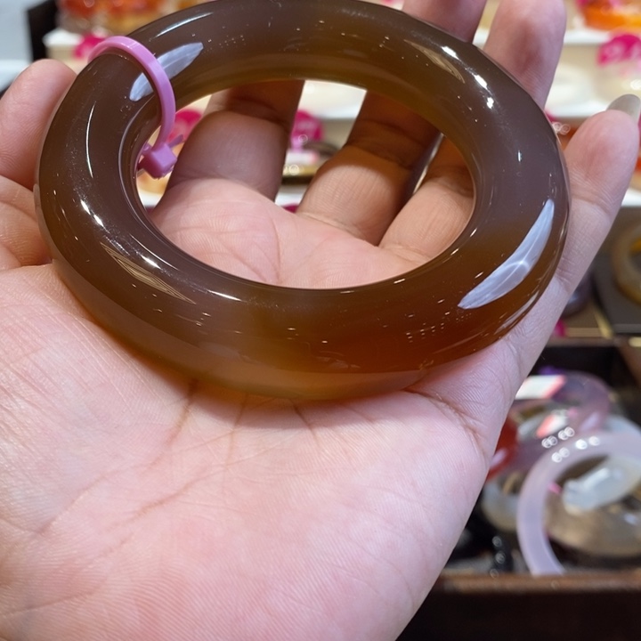 玛瑙/玉髓手镯未镶嵌?*子