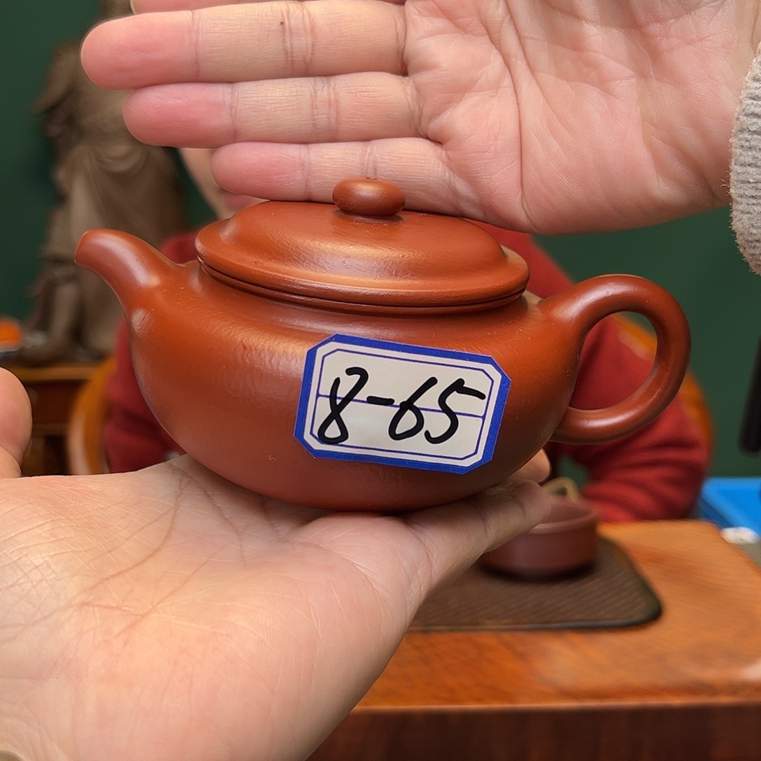 紫砂茶壶朱泥仿古