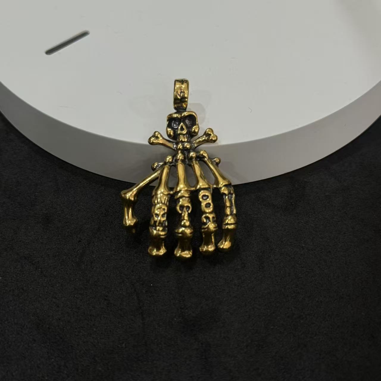 【足金999鬼爪吊坠】黑金吊坠（不带链）#精品黑金工艺#百搭时尚