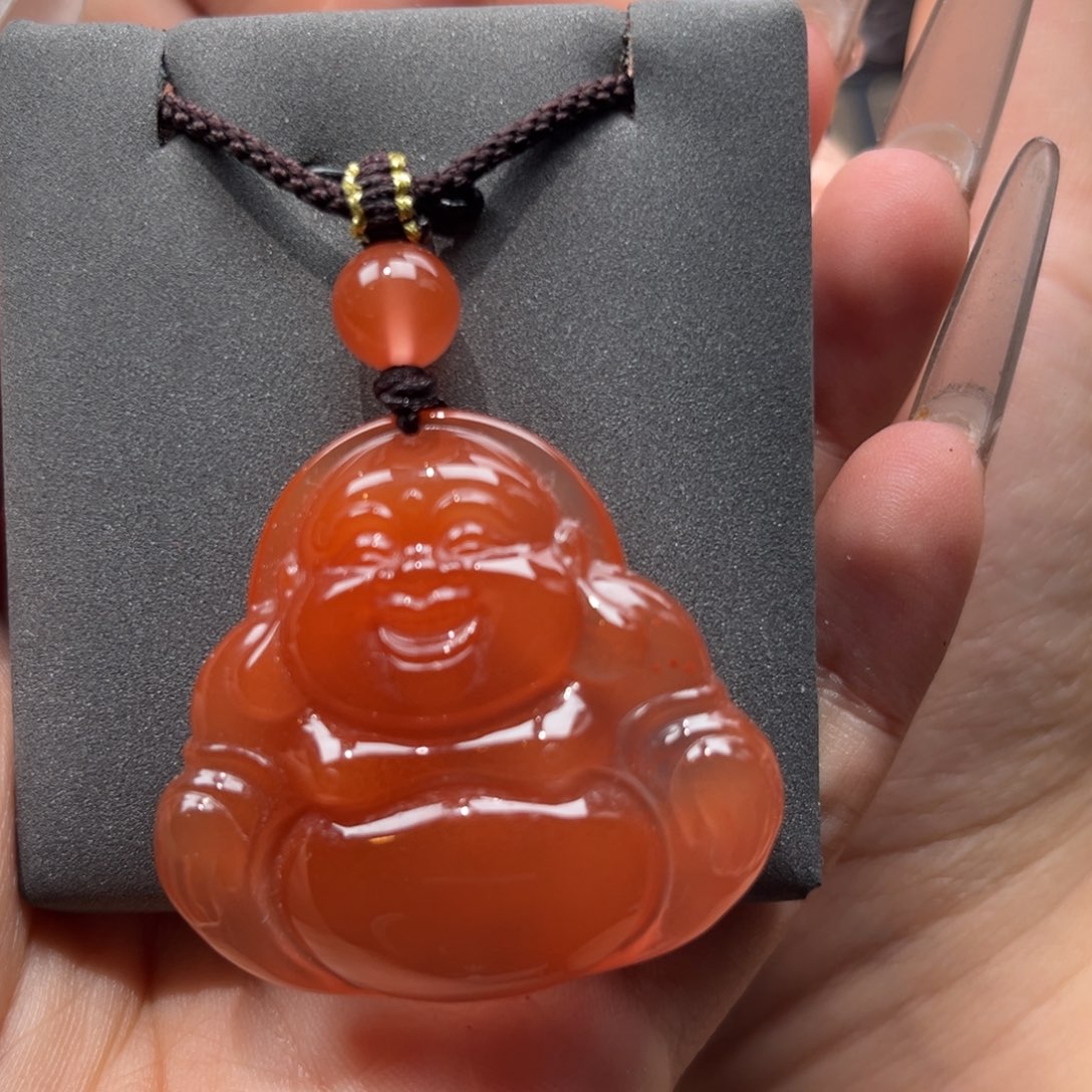 南红玛瑙吊坠(不含链)未镶嵌