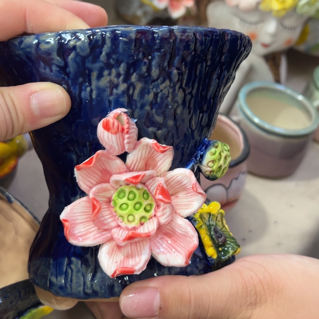 满20米秒退拉黑花盆