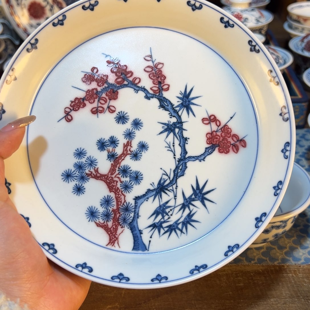 盖碗景德镇茶器百宝箱