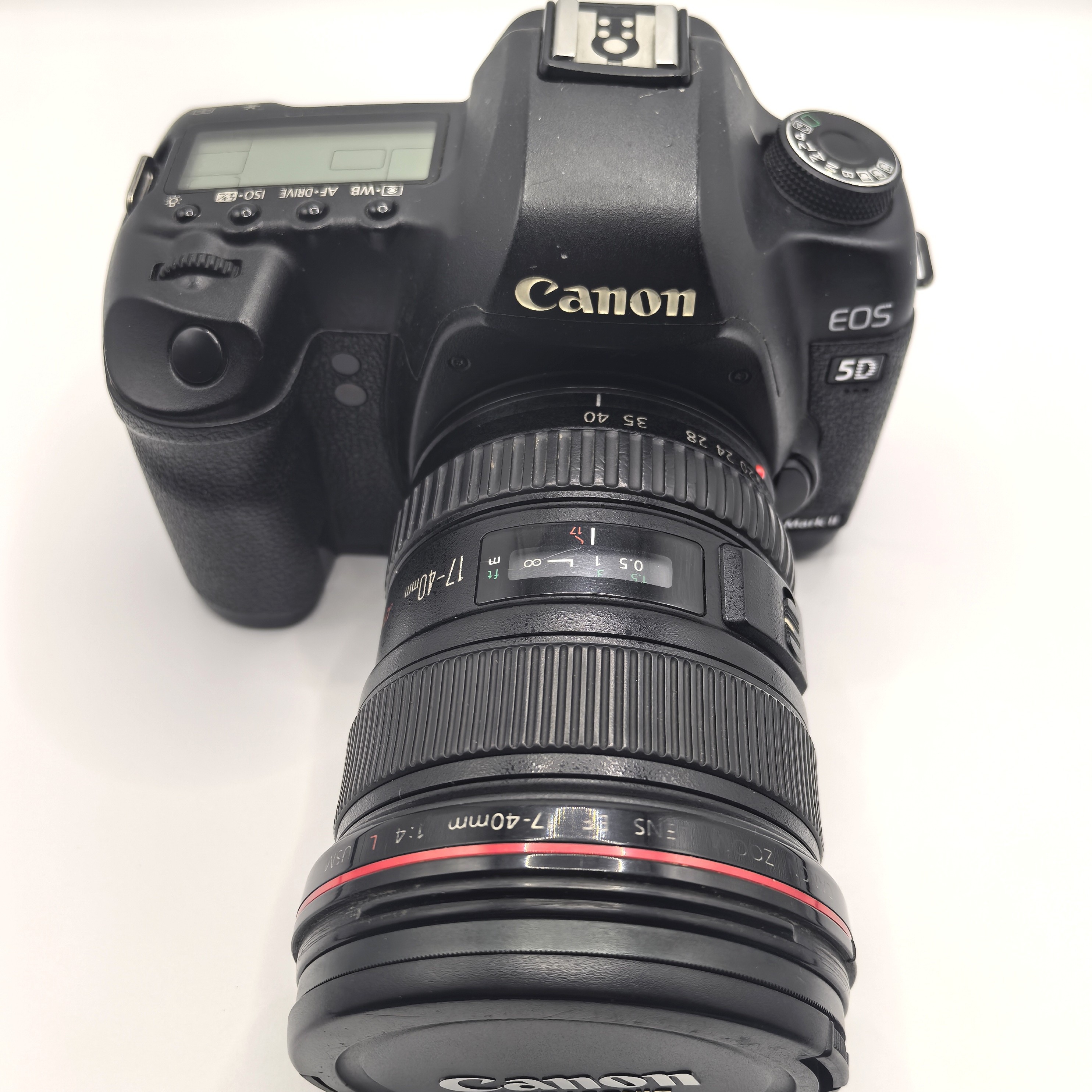 9新 Canon/佳能 5D2单反相机✙（17+40红圈镜头）✙双卡✙双电数码相机