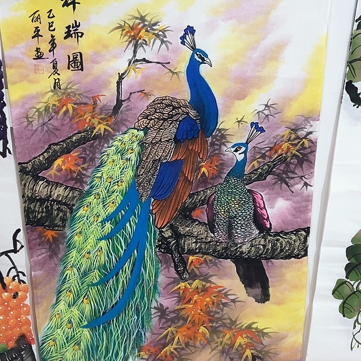 小周画廊的直播间
