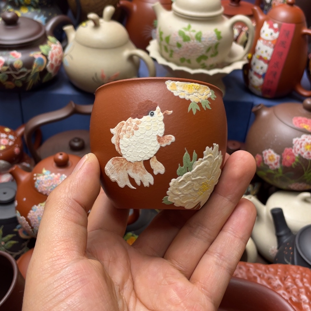 茶杯紫砂紫砂主人杯150cc