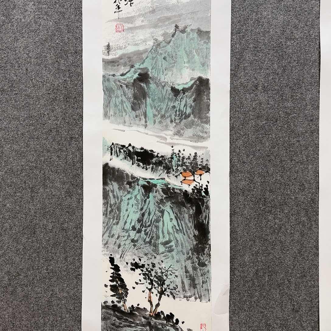 国画杜浩老师手绘作品