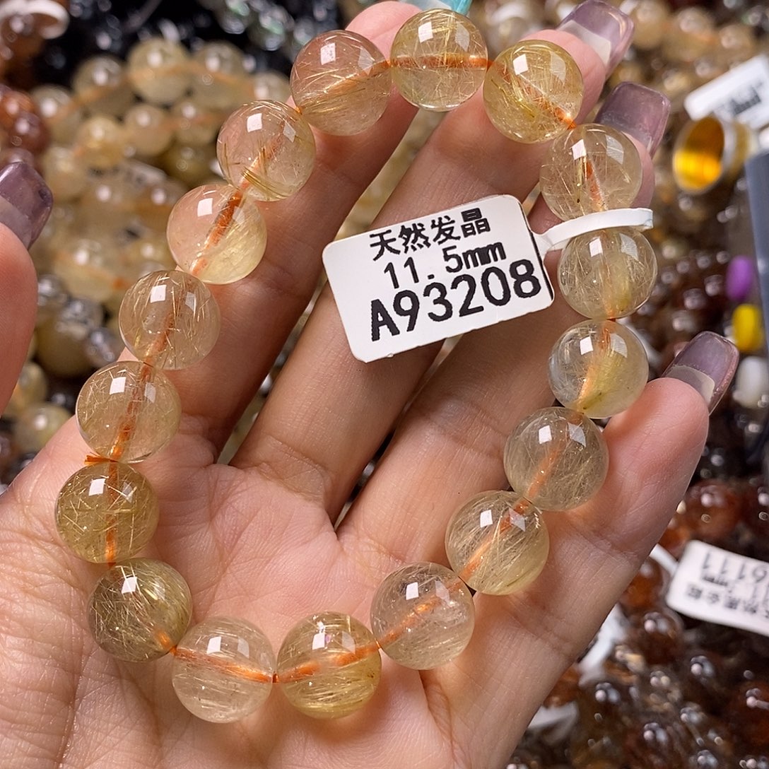 未镶嵌手链水晶水