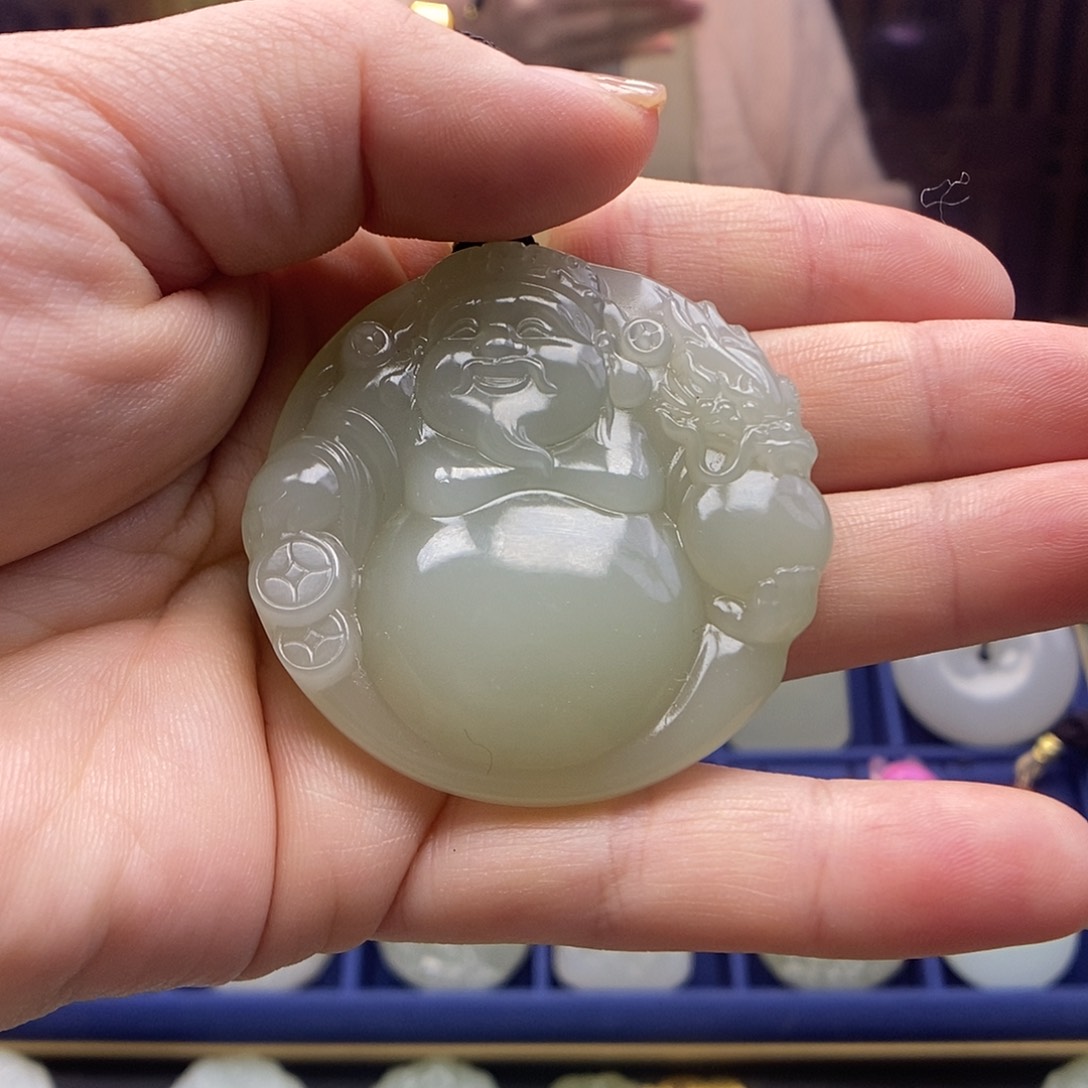 和田玉未镶嵌颈饰小*轩