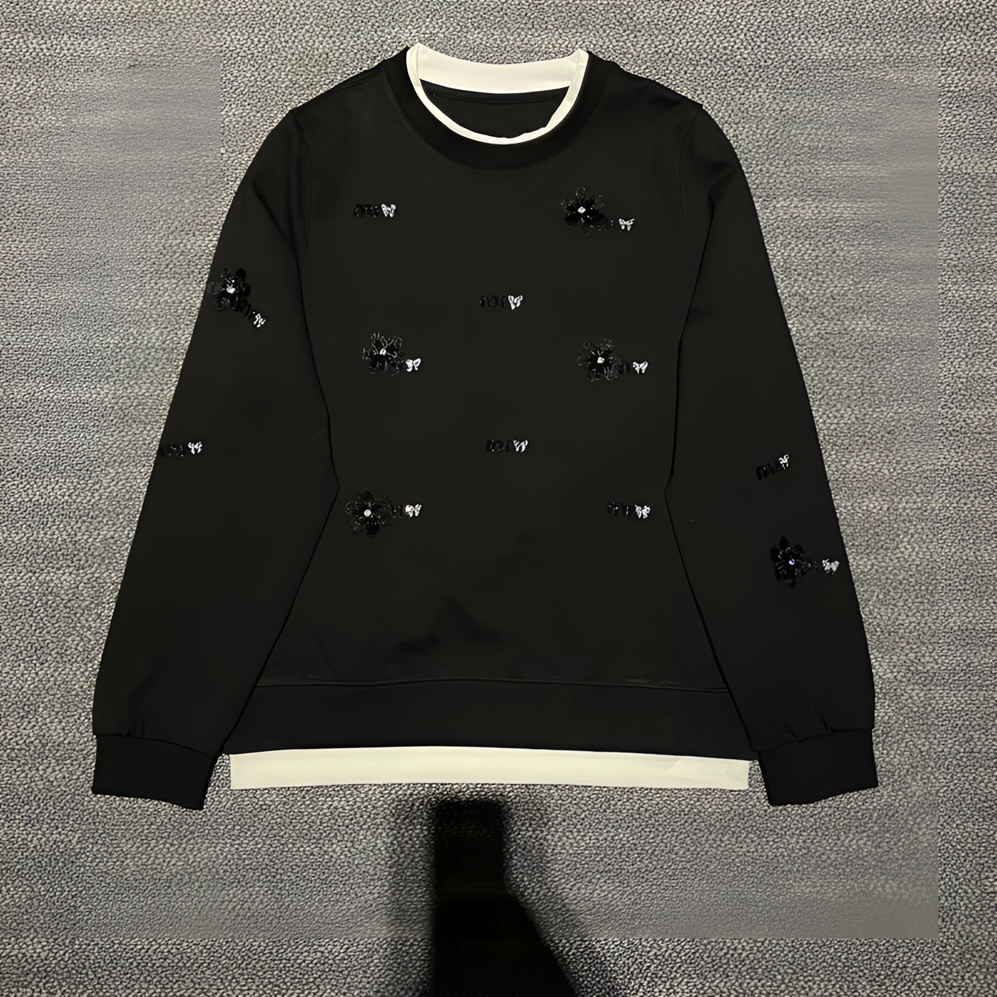 “JiaHe”【MIUU】高品质卫衣深圳南油轻奢立体绣花重工原创设计