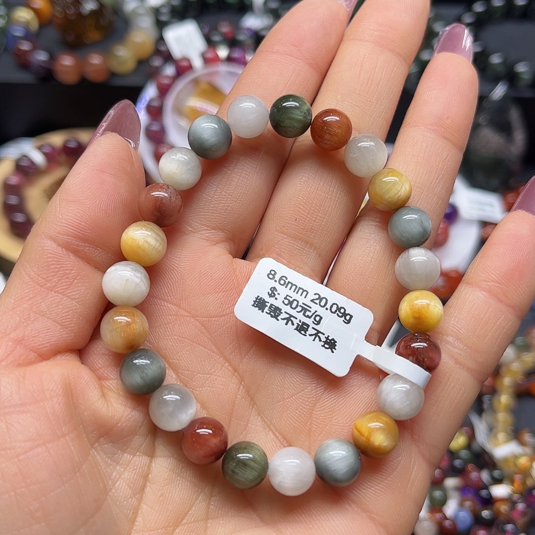 水晶手链未镶嵌手链