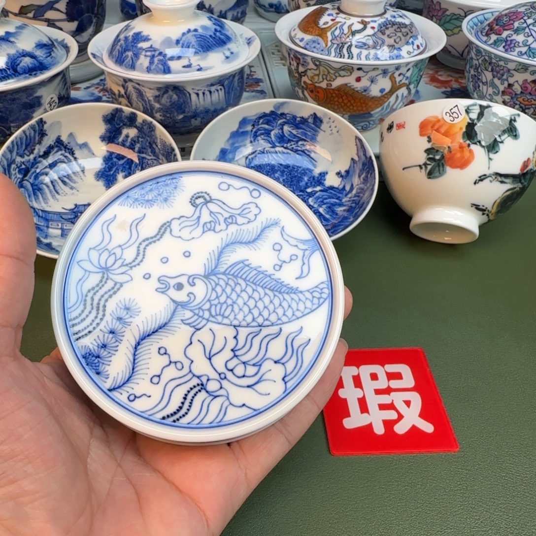 陶纯手工纯手绘茶具362