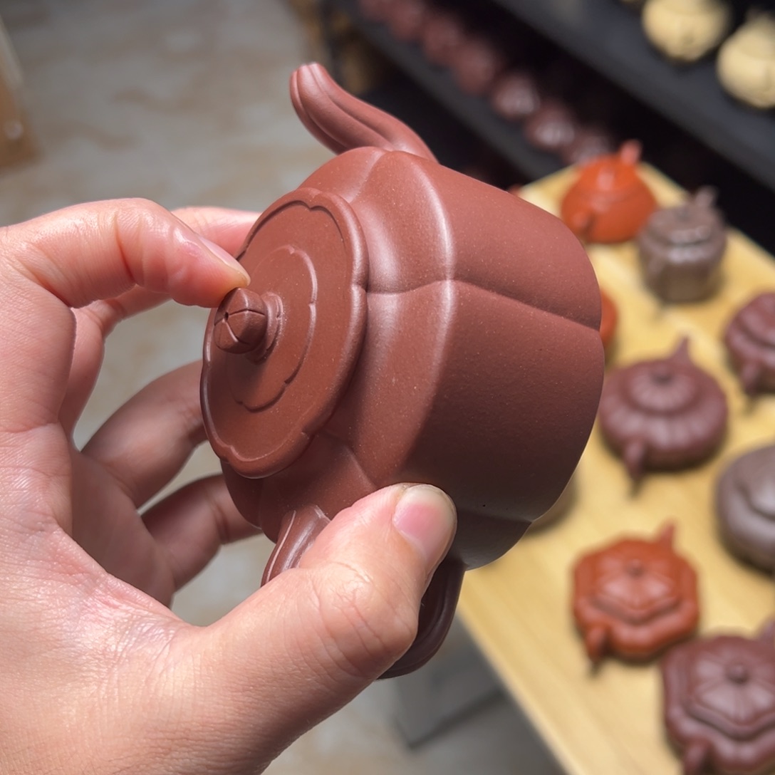 J****紫砂茶壶宜兴紫砂壶的制作