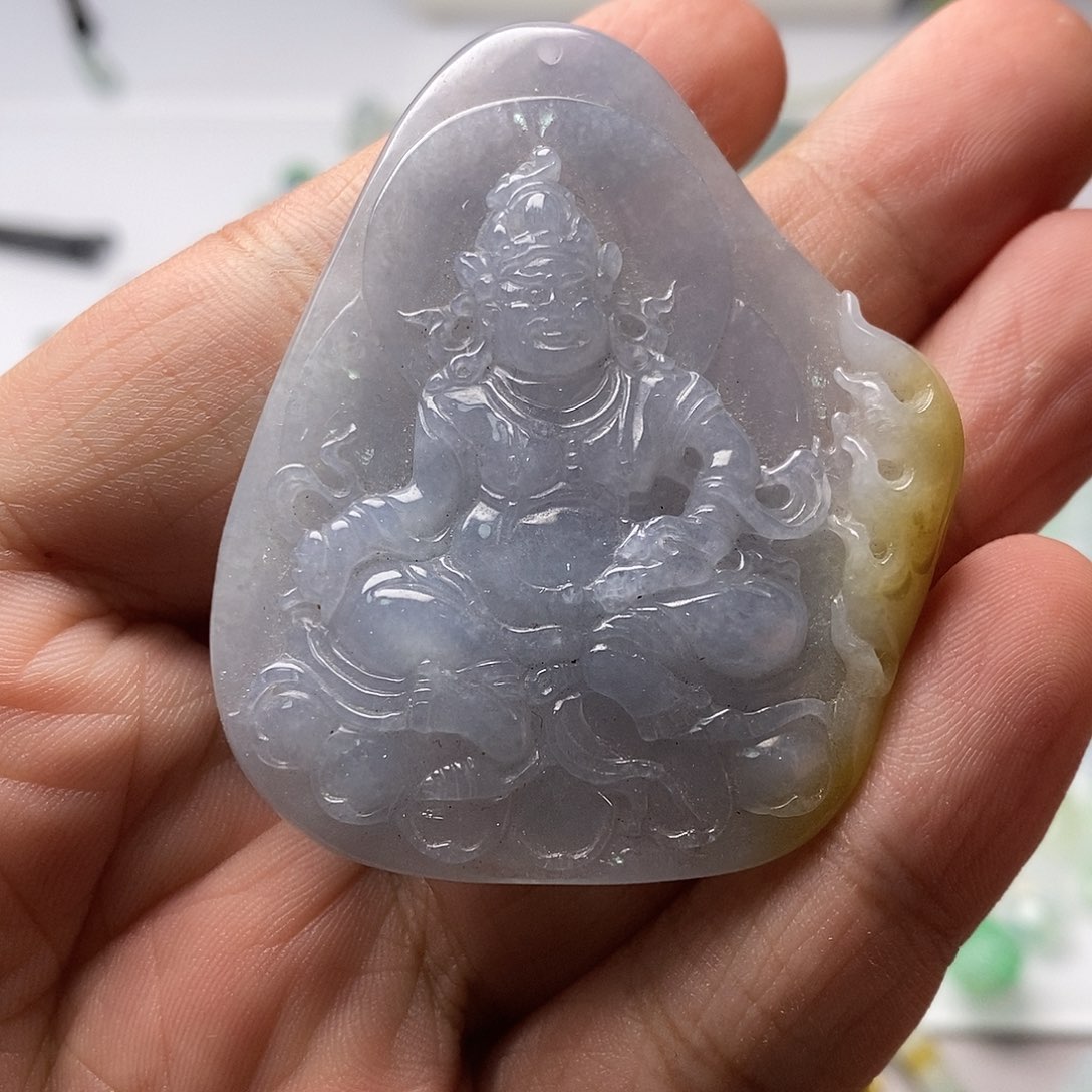 翡翠颈饰未镶嵌天然翡翠