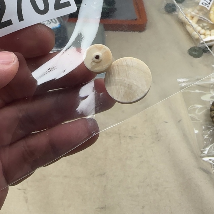 白玉菩提吊坠白色2702