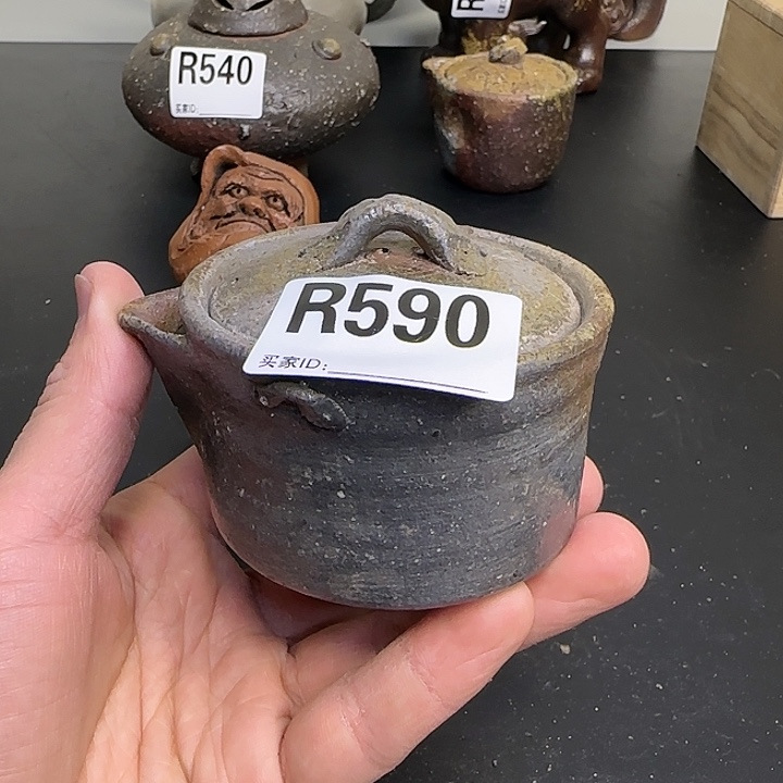 备前烧作品备前烧森宝山