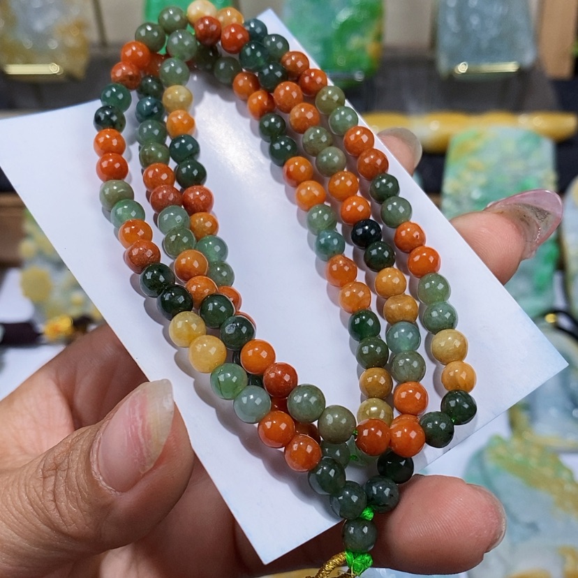 【闪购商品】翡翠颈饰未镶嵌翡翠一物一证