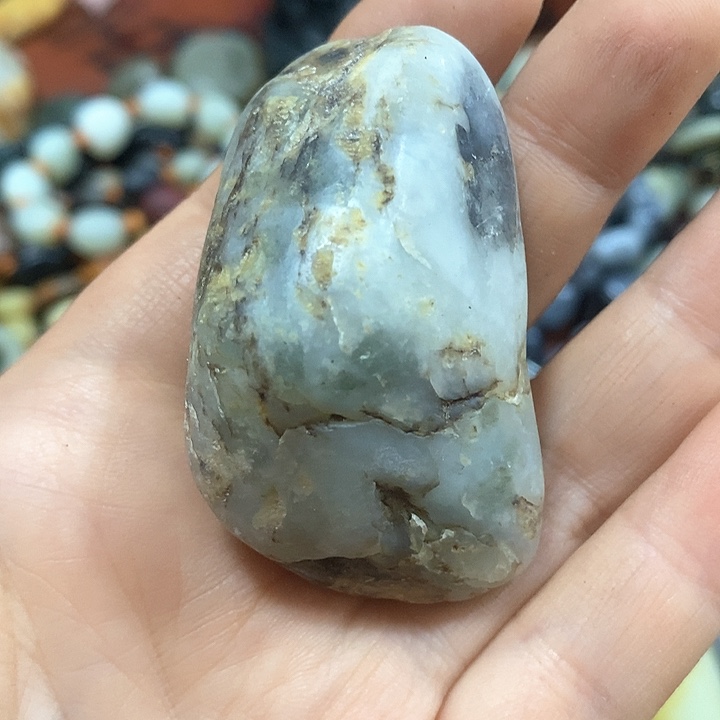 手链未镶嵌和田玉（糖玉）