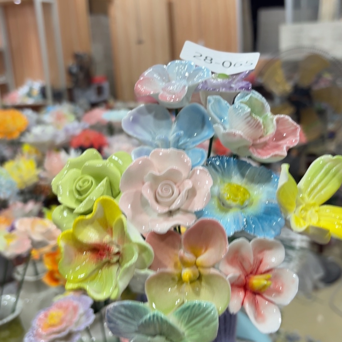 陶瓷花，20元发货，退款拉黑2865