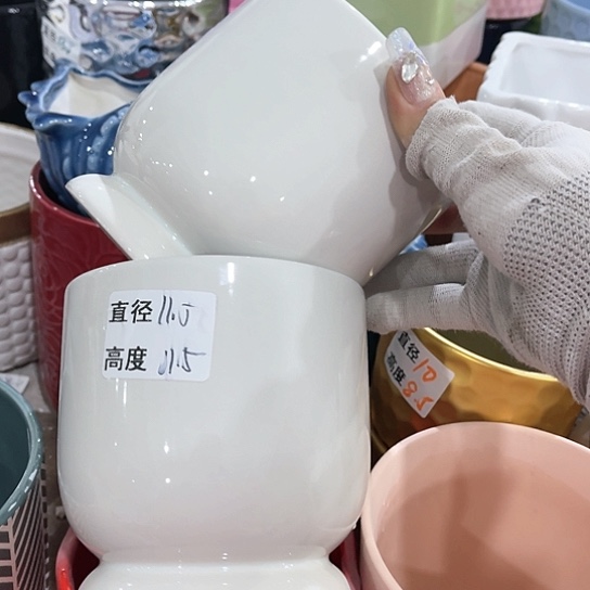 陶瓷外贸尾货多肉绿植陶瓷花盆