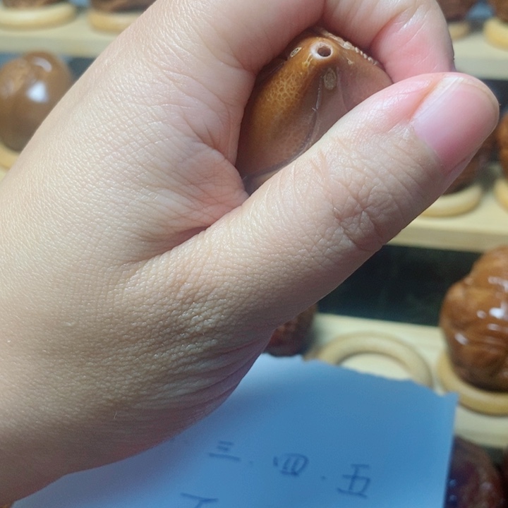 吊坠橄榄核巴西进口大橄榄三面