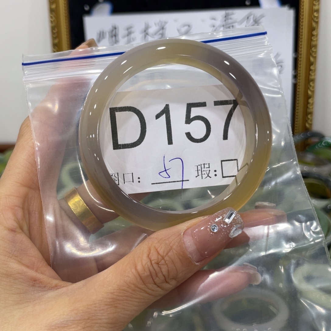 麻***·蛇纹石玉未镶嵌手镯