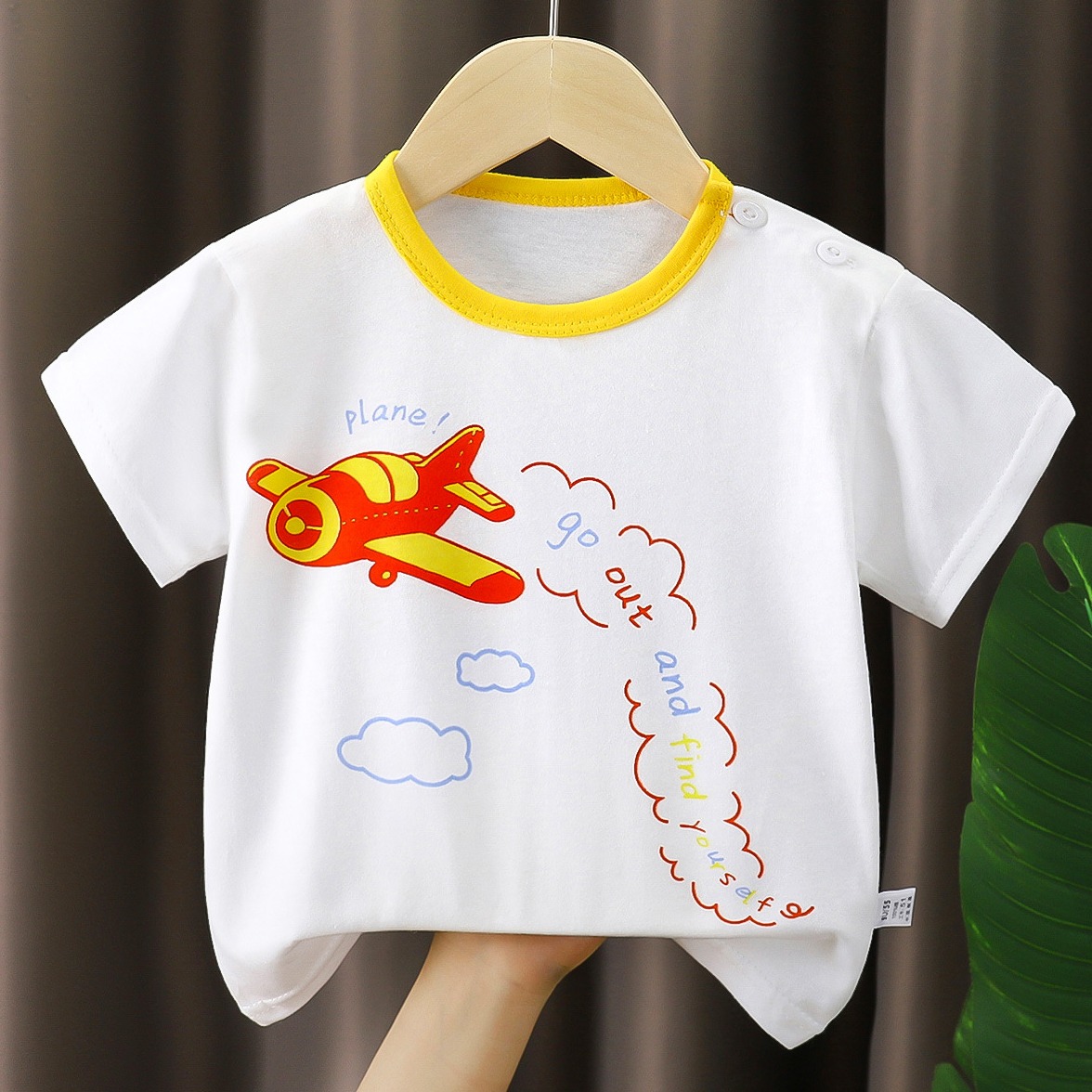 【凯翔臻选】儿童短袖t恤纯棉a类夏季新款男童宝宝女童全棉衣服A60