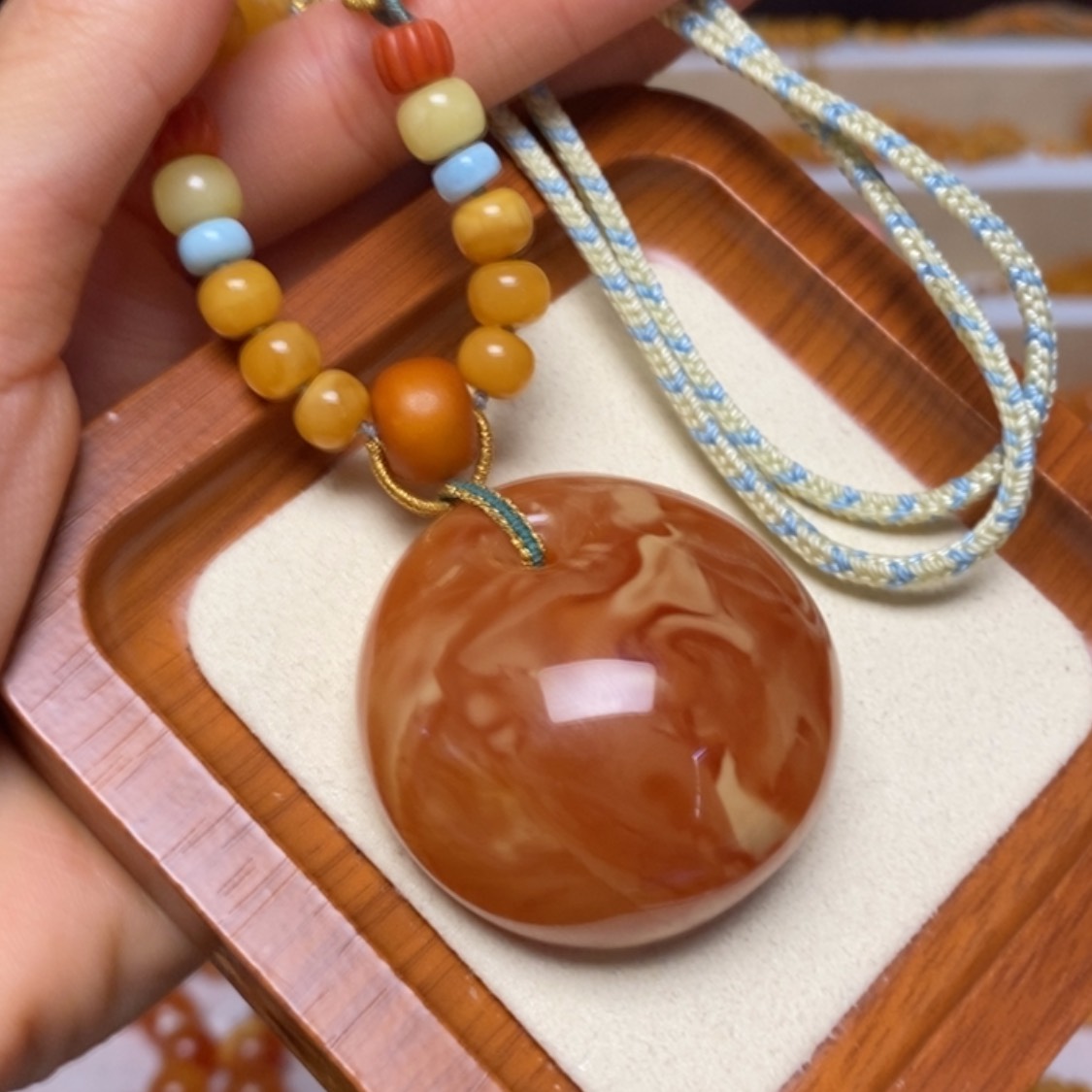 【闪购商品】未镶嵌颈饰蜜蜡项链
