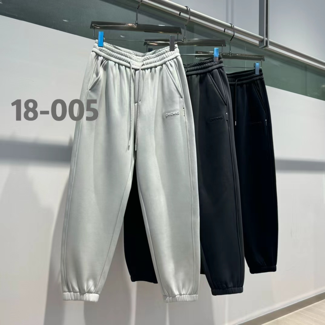 【富哥推荐18005】休闲裤冬季男装卫裤、加绒