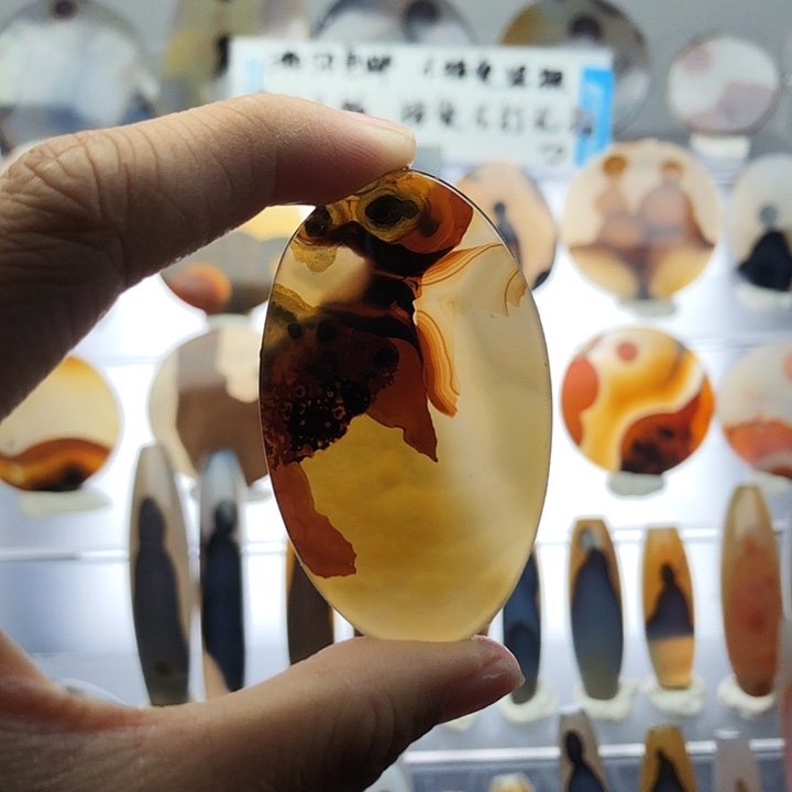 玛瑙/玉髓未镶嵌珠宝半成品158