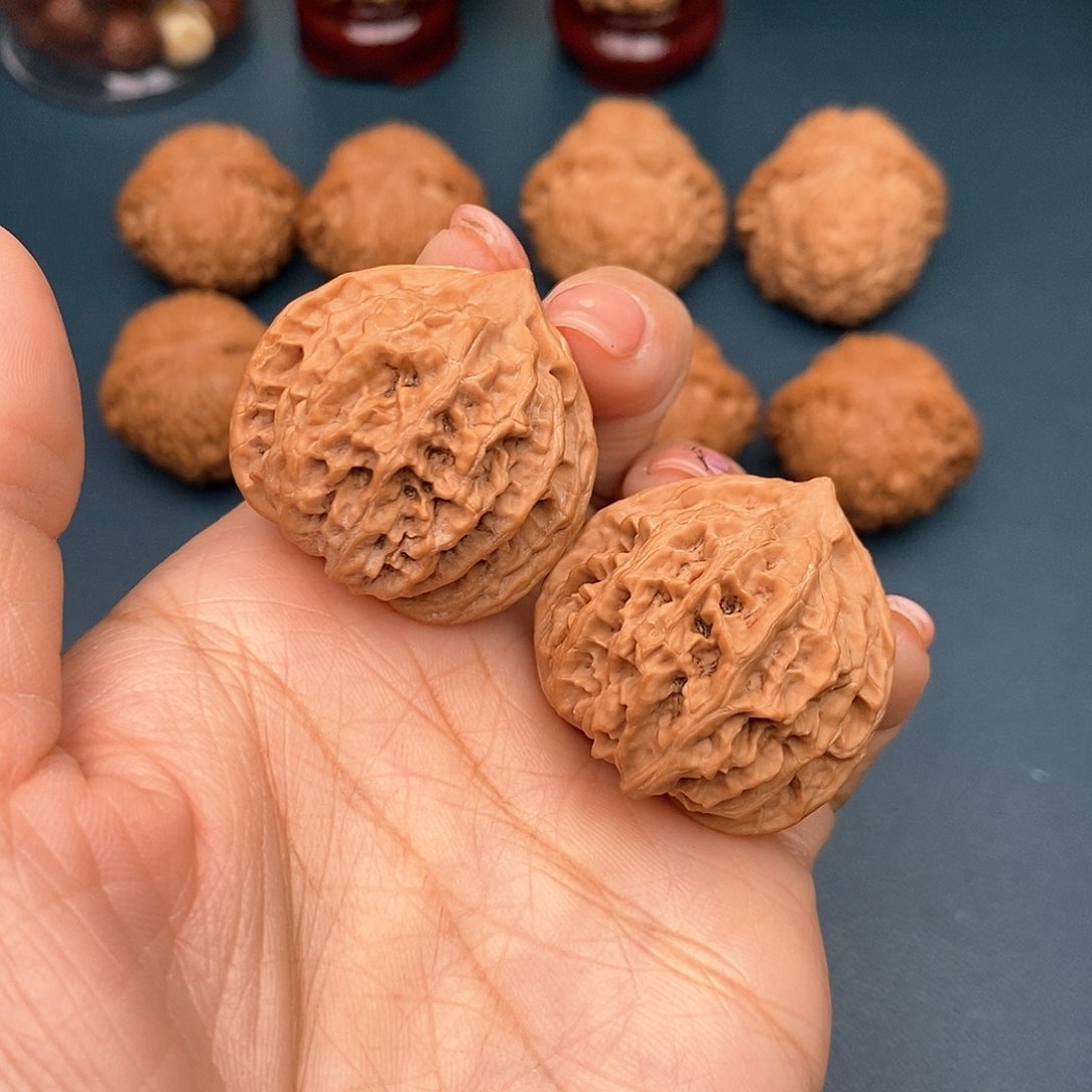 文玩核桃把件35灯笼