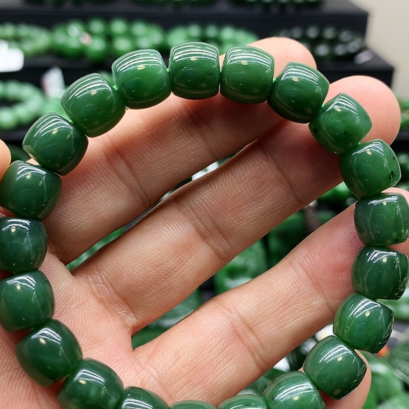 【闪购商品】和田玉（碧玉）手链未镶嵌